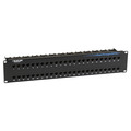 Black Box Cat5E Feed-Through Patch Panel, Unshield JPM810A-R2